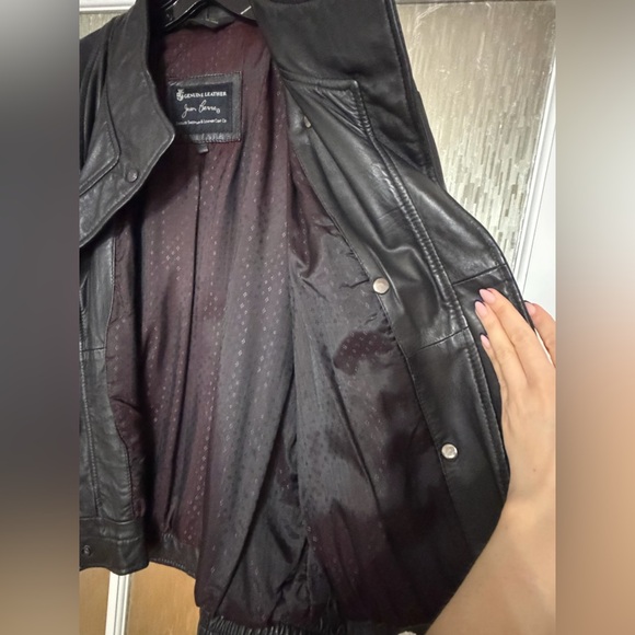 Vintage Jean Pierre Genuine Leather Jacket – Women’s M - Picture 12 of 13